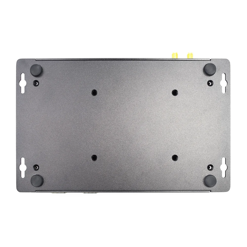 Cheap Thin Client Mini PC 2 LAN N3520 pfsense Server Router Win10 ioT Gateway POS RS485 4G SIM Linux Fanless Industrial Computer