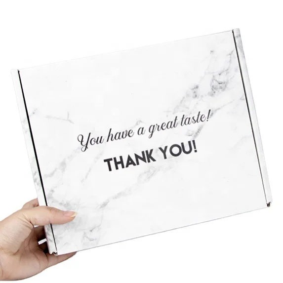 Wholesale custom packaging box with simple style, high-end atmosphere, suitable for high-end clothing decoration box