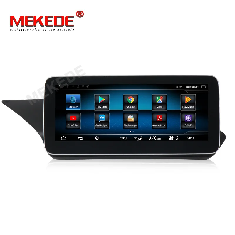  Автомобильный dvd-плеер с 4G SIM-картой android 8 ядер + 128 ГБ Android для Benz E class W212 2015 NTG5.0 GPS Видео Радио Стерео