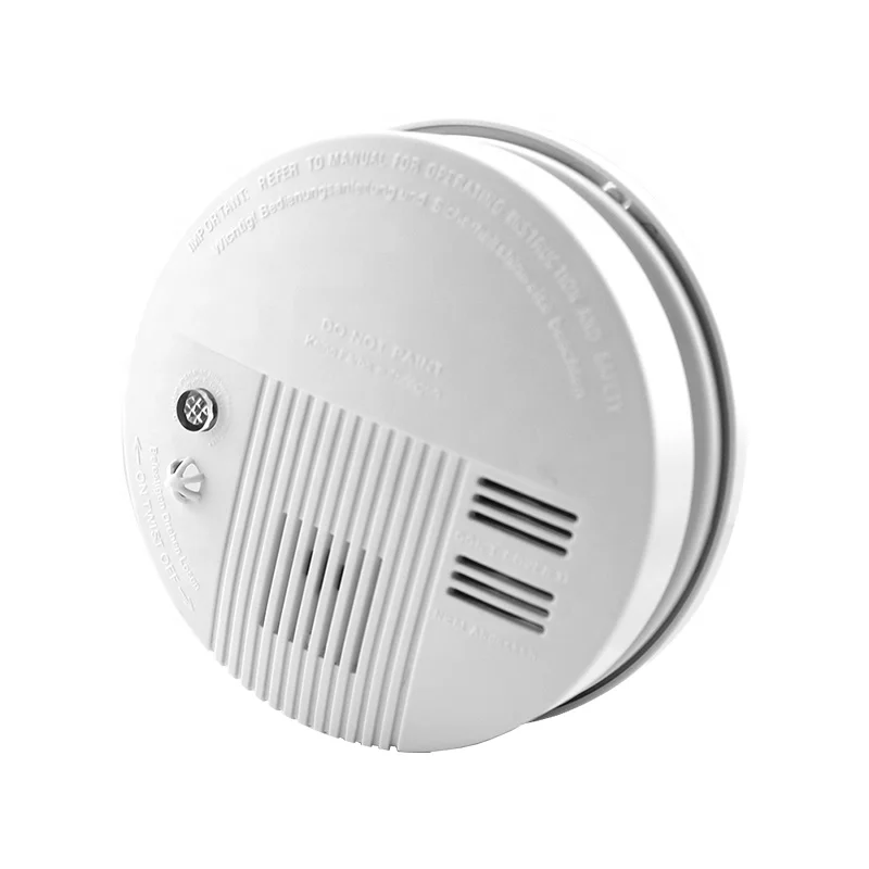 Conventional hard wire network independent smoke detector battery powered AC/DC dual power fire alarm LS-828-14