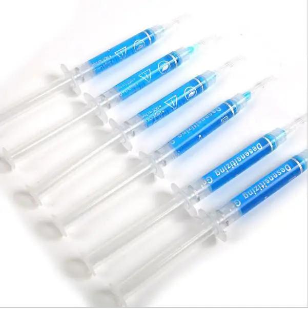 Private Logo 3ml Densensitizing Gel Syringes Multi-Purpose Teeth Whitening Accessories with Remineralization Gel