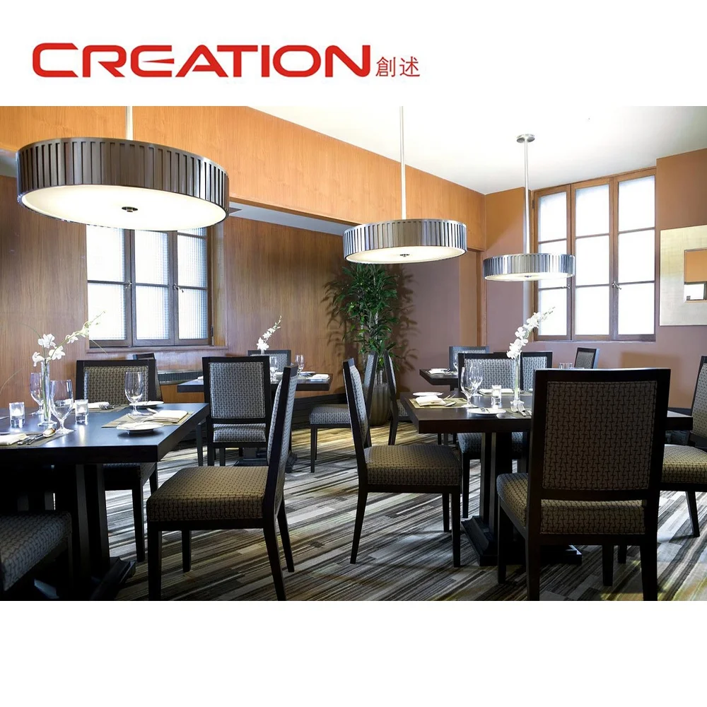 New design modern hot selling customized hotel dining table set