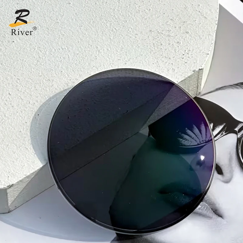 China Manufacturer Spectacle Lenses Optical 1.56 Anti Blue Light Eyewear Photochromic Lens