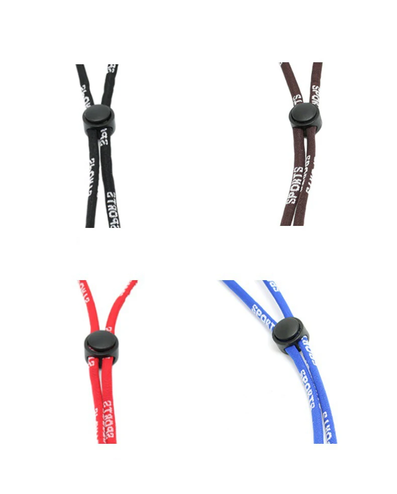 New Adjustable Anti Drop Sports Eyeglass Glasses Strap Chain Sunglasses Retainer for Men Women