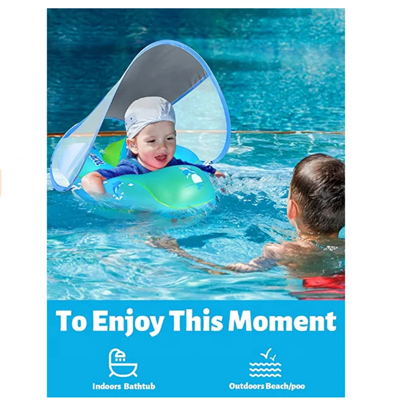 Customized Kid Water Float Safer Baby Chest Float Inflatable Baby Pool Float Swimming Rings