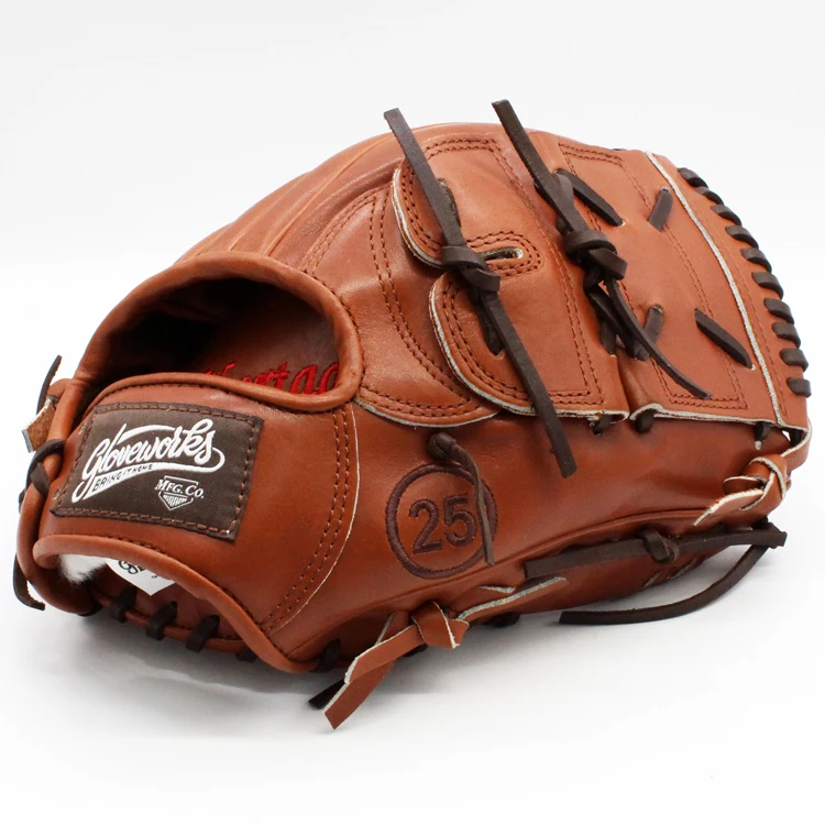 Factory cheap price wholesale Japanese kip leather baseball softball glove for pitchers