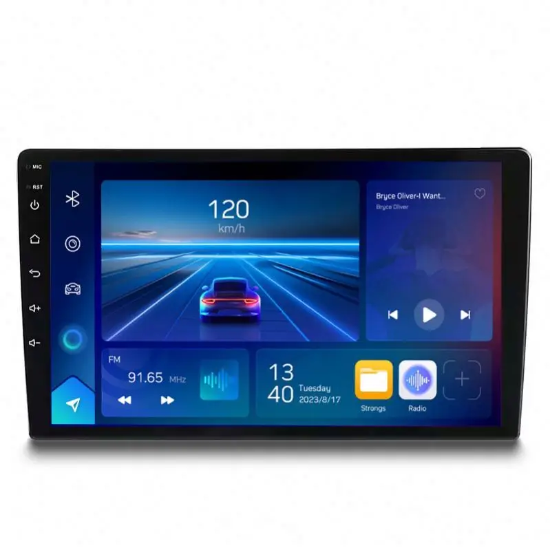 Highest Quality Portable Car DVD Player Touch Screen GPS Bluetooth Car Radio CarPlay Android Auto Features Applicable All Car