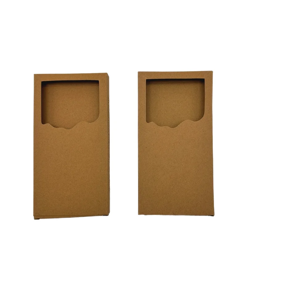 Recyclable  Craft Chocolate bar Packaging Box Custom Printing Natural Chocolate bar Gift Box