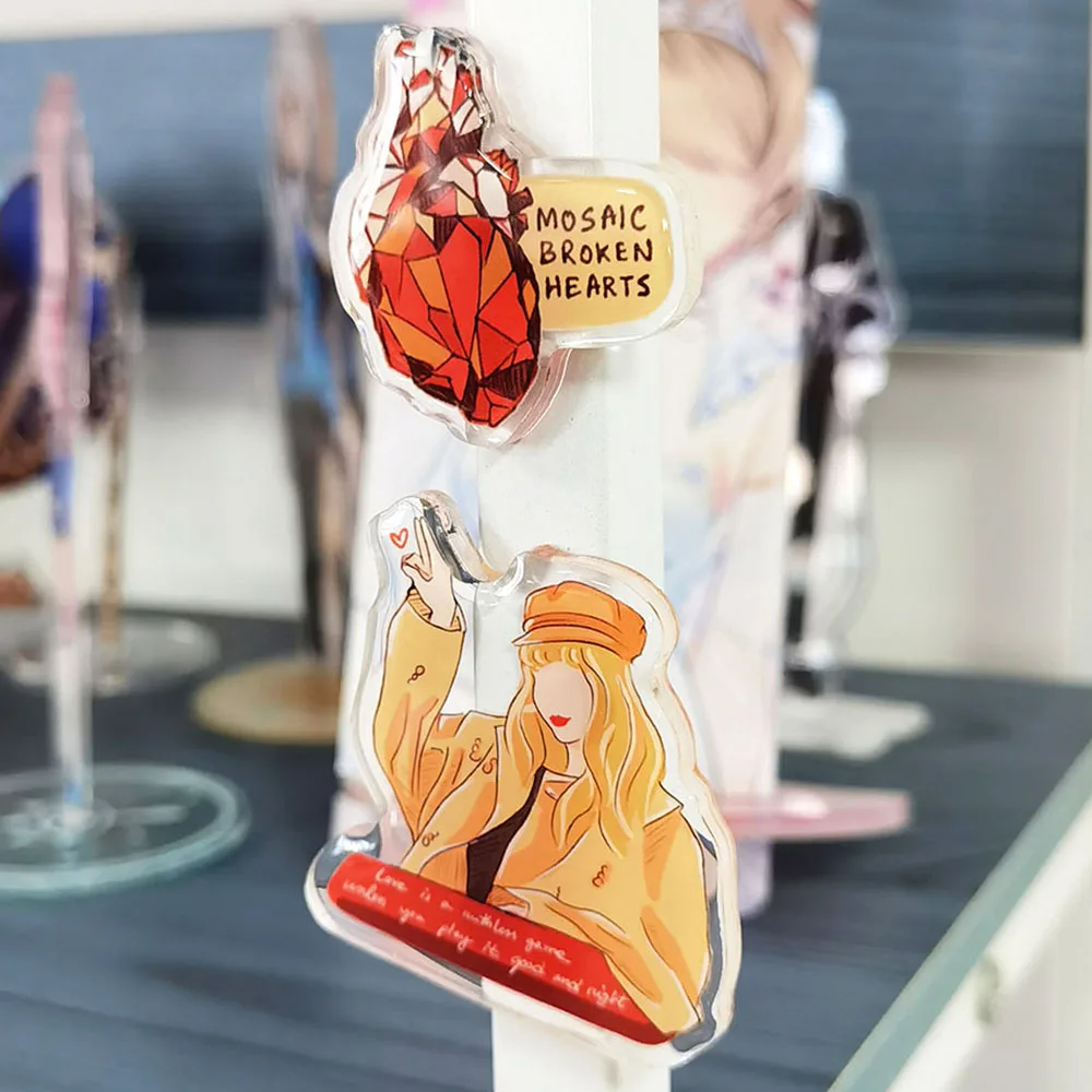 Portable Custom Acrylic Fridge Magnets Custom Clear Acrylic Magnets