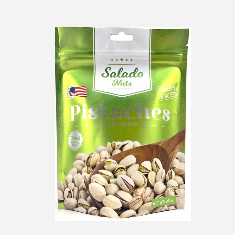 Smell Proof Mylar Bag Resealable Stand Up Food Storage Bags Reusable Self Seal Zipper Lock Packaging Bag for Food Seeds
