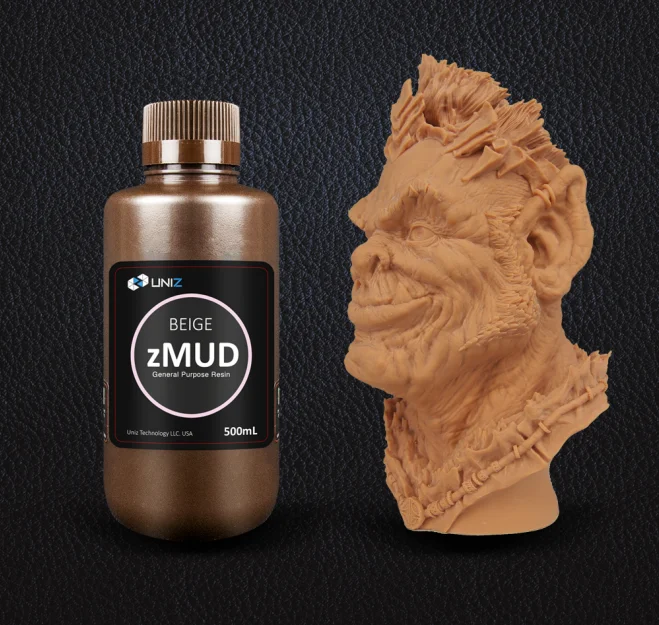
UNIZ zMUD liquid 4k resin printer 3d uv resin for 3d printer 3d printer resin 
