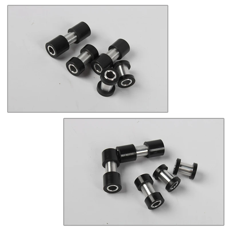 MTB Bike Soft Tail Rear Shock Absorber Bushing 22mm 24mm 26/32/42/44/50/54mm Alloy For EXAFOR DNM AOY38RC Shock Absorber Bushing