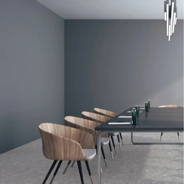 Office Interior Trendy Flooring SungwonIS Eigen heim2 Luxury Vinyl Flooring Tile TERAZZO designed as neutral tone of stone