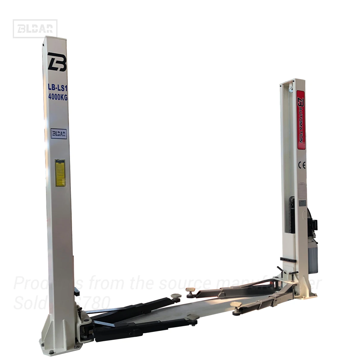 High Lift Electric Car Lift Jack Reliable Operation Car Lift 2 Post Launch Gantry Elevator
