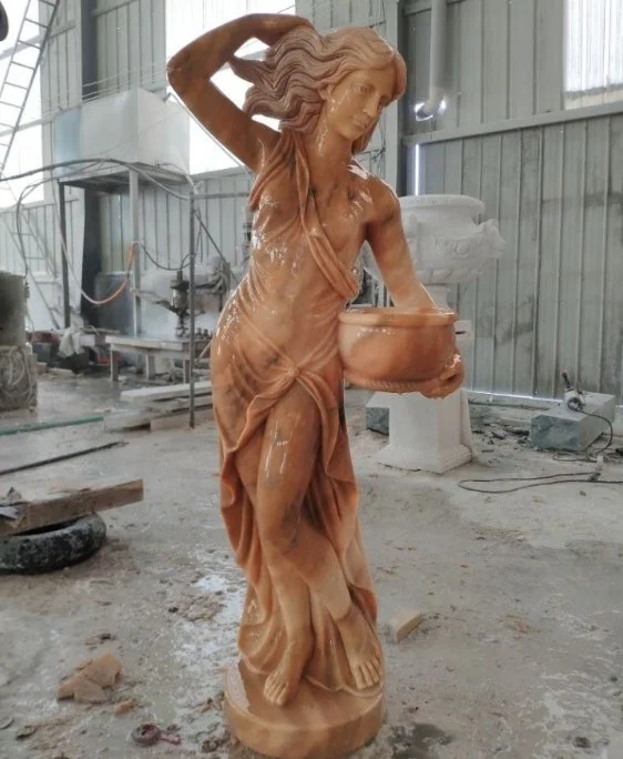 Bespoke Hand Carved New Product Natural Marble Figure Sculpture/female statue