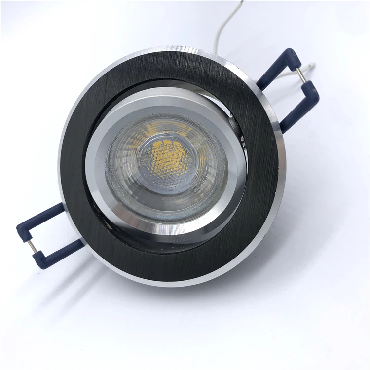 Aluminum downlight round gu10 LED Spot Light Frame MR16 GU10 spotlight Fixture