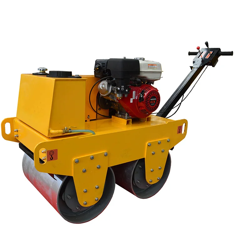 PME-R600  600kg  walk behind type double vibrator gasoline Honda/diesel engine road roller