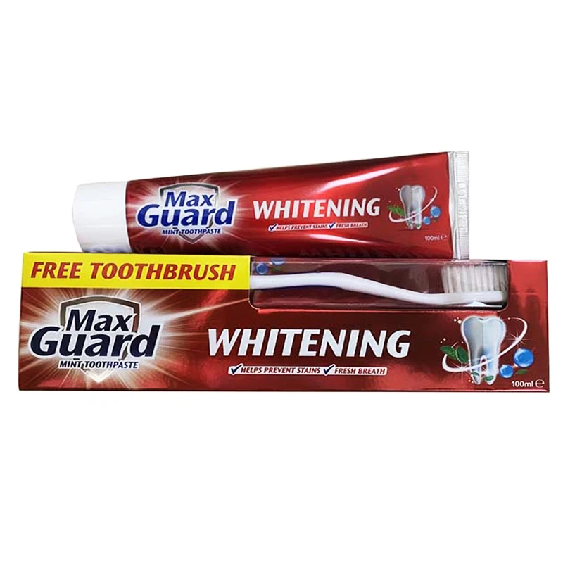 Wholesale Tooth Paste Brands Manufacturer High Quality 100ml Teeth Whiten Toothpaste Mint Flavor Anti Plaque
