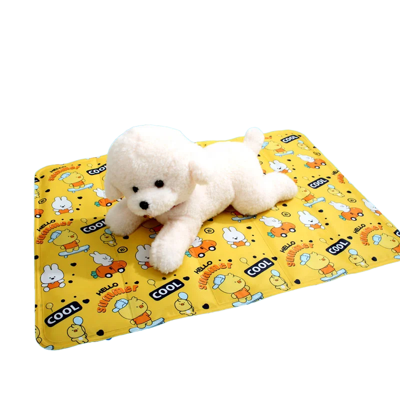 Anjuny On Sale Comfortable Soft Dog Summer Products Pet Cooling Mat For Dogs And Cats