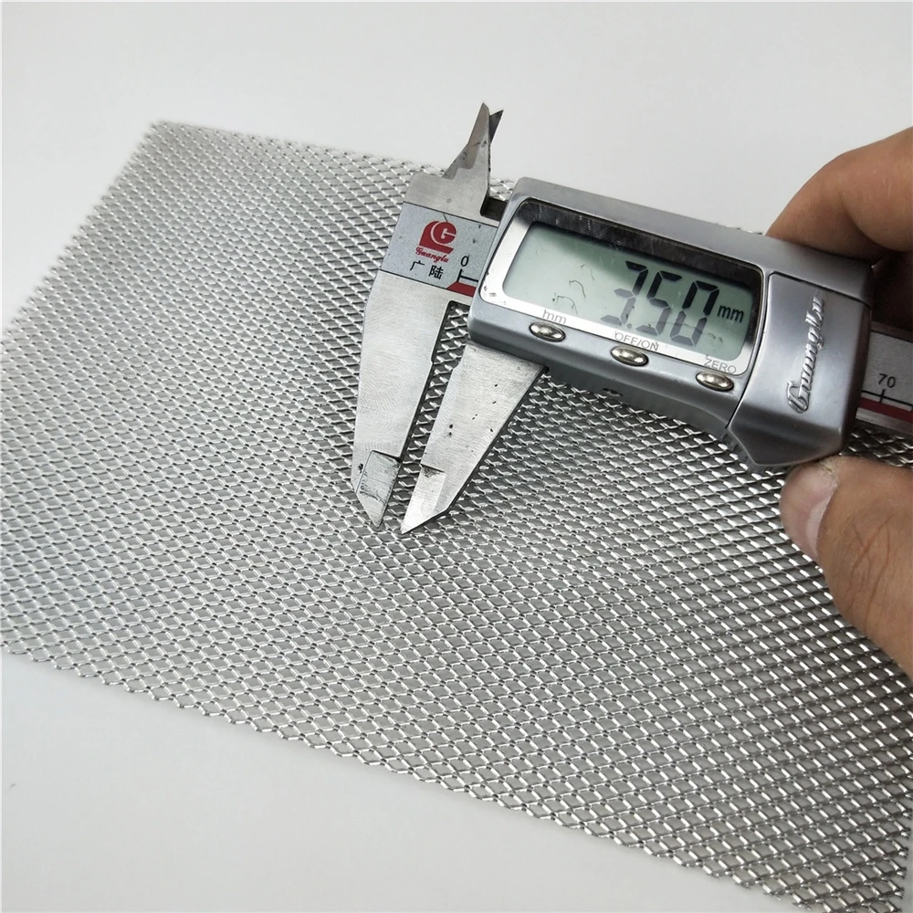 2mm thickness aluminum 2x3 4x8 micron hole expanded metal mesh sheet for ceiling decoration
