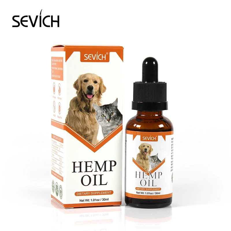 OEM professional beieyou pets use 1500mg organic extract 100% hemp seed oil for dogs