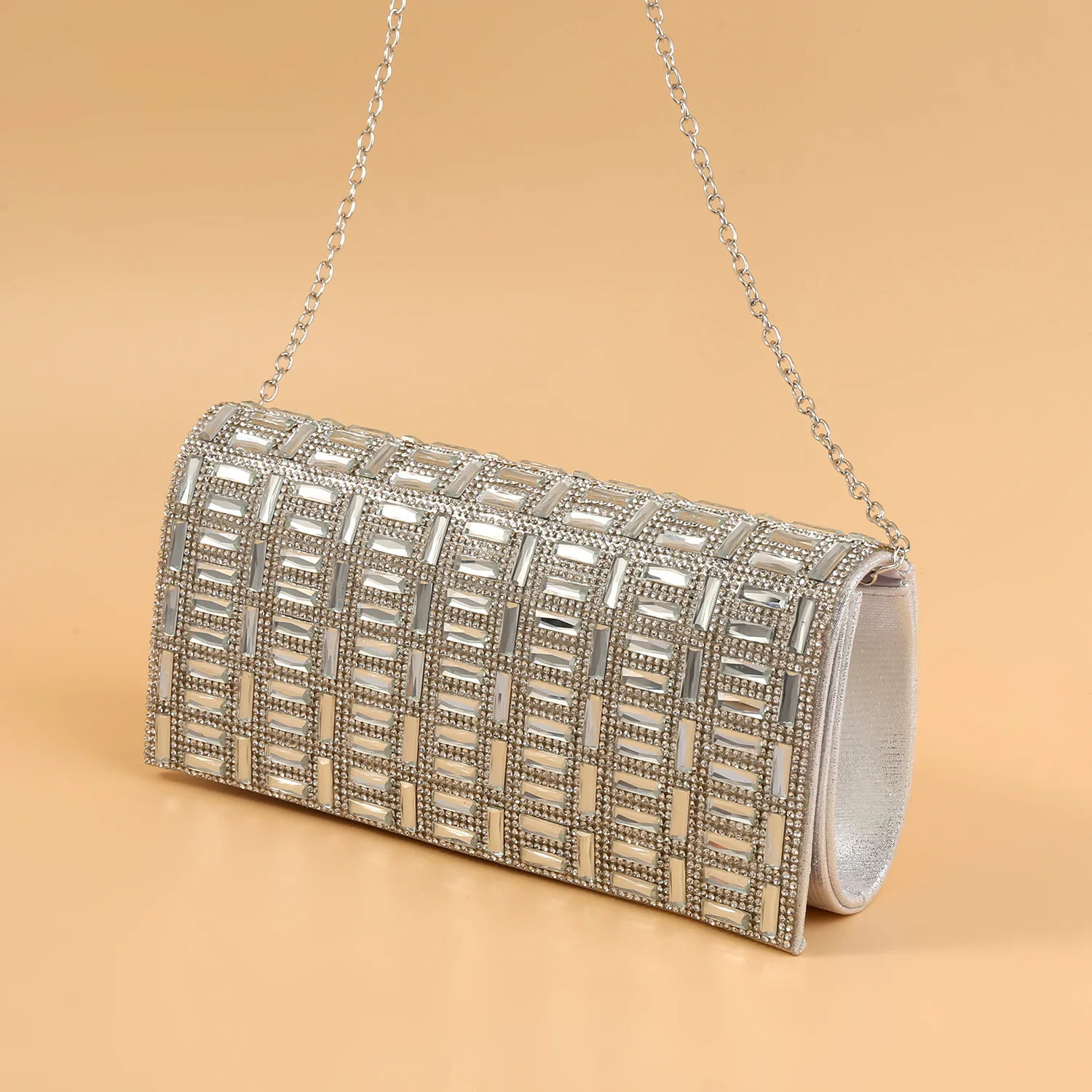 2022 Trend Glass Rhinestone Party Banquet Dinner Bags Women Rhinestone Dinner Evening Party Bags Women