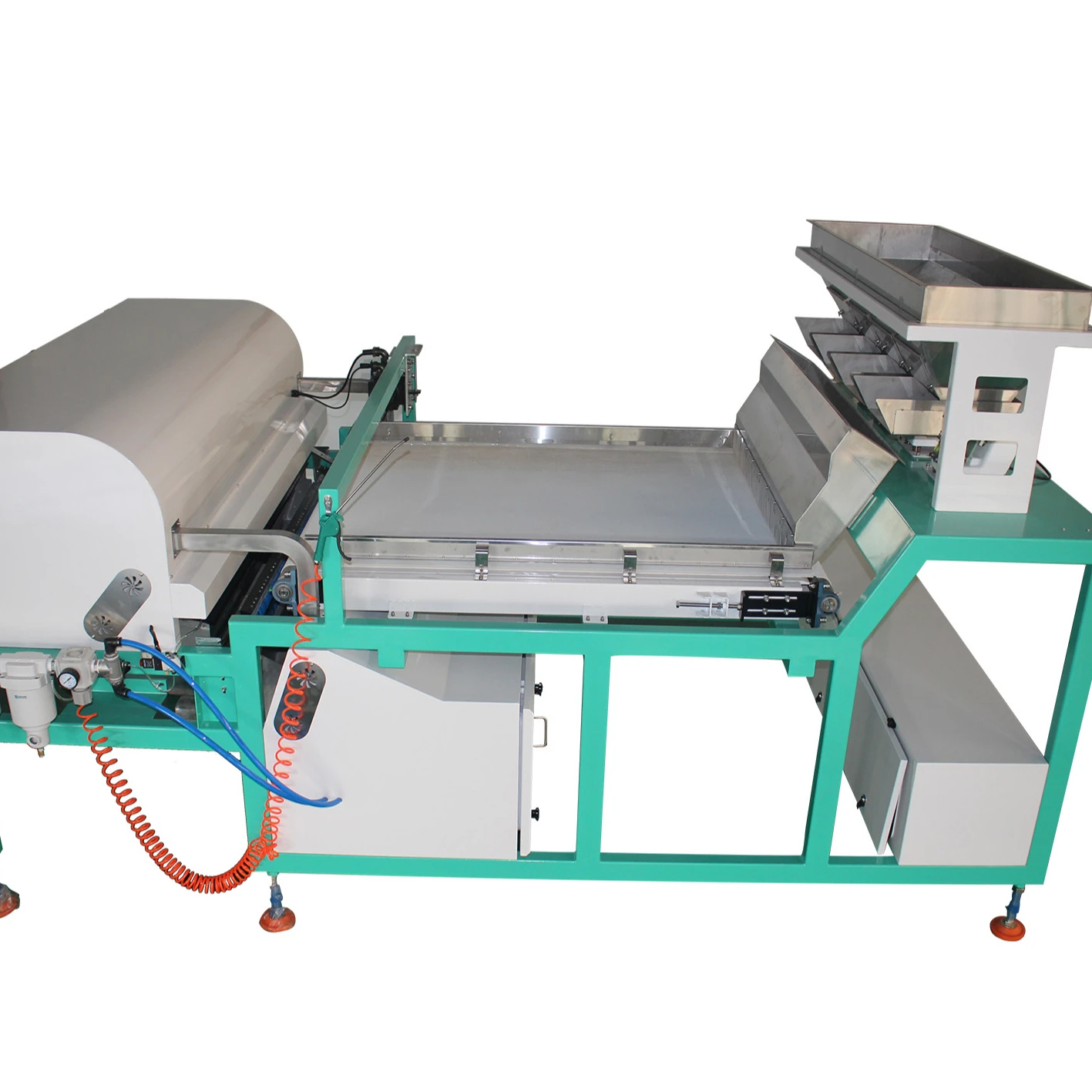 Intelligent raisin separator for raisin color sorter/sorting machine