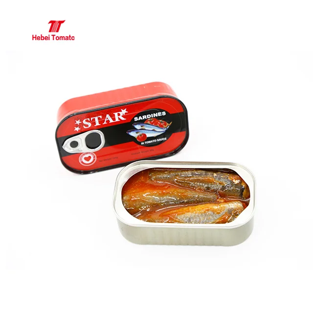Хорошее качество по Заводской низкой цене, консервированные сардины 125gx50tin, рыба, поставщик из Марокко в растительном масле с OEM брендами