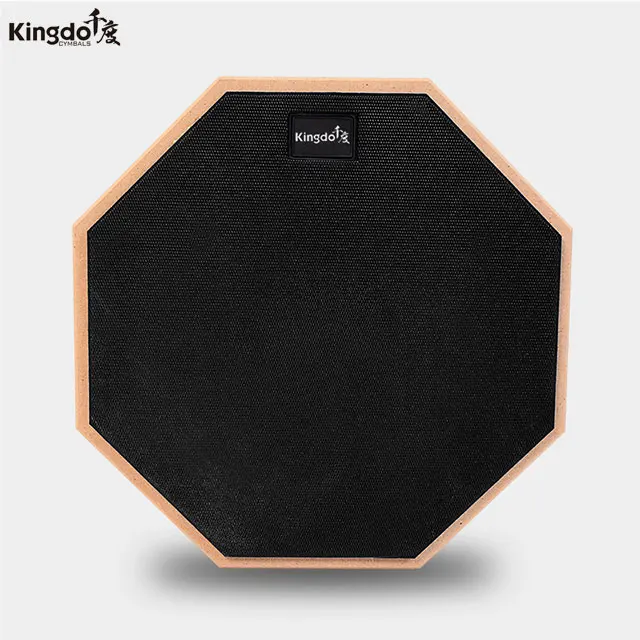 Wholesale good quality dumb  drum practice pad drum combat pad 12 inch