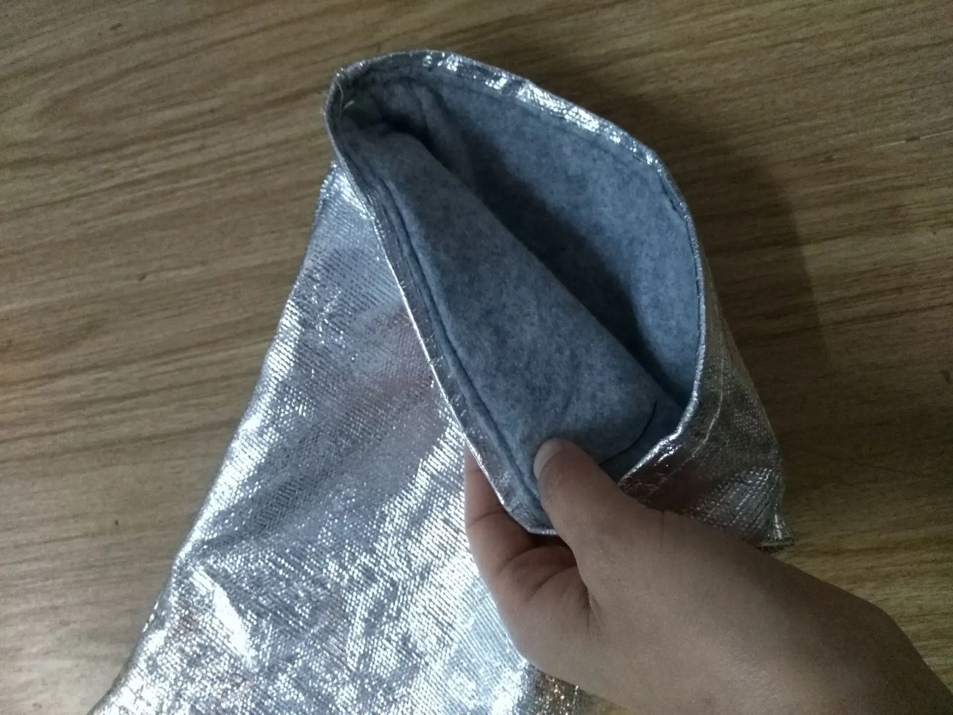 Алюминированная анти-теплового излучения, покрытие на обувь огнезащитный