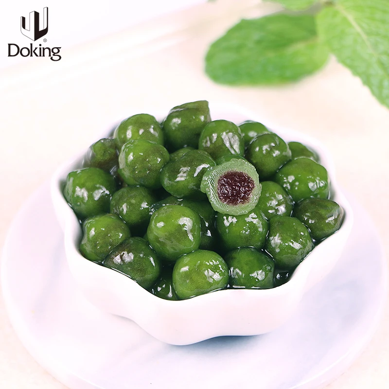 Doking Frozen Qingtuan Black Sesame Flavor Qingtuan Shop-specific ingredients for milk tea