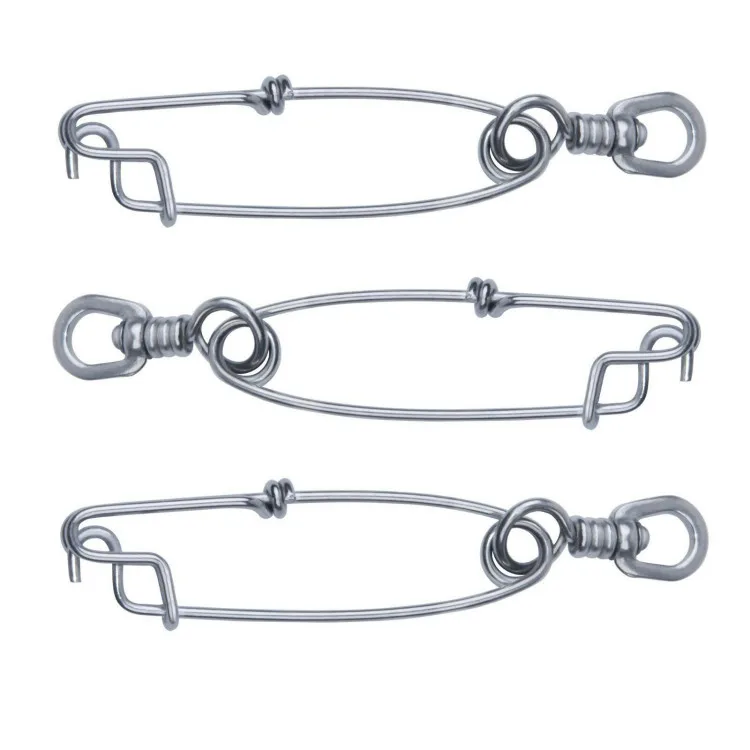 Long Line Clips Stainless Snap Swivel Long line Branch Hanger Tuna Clip New