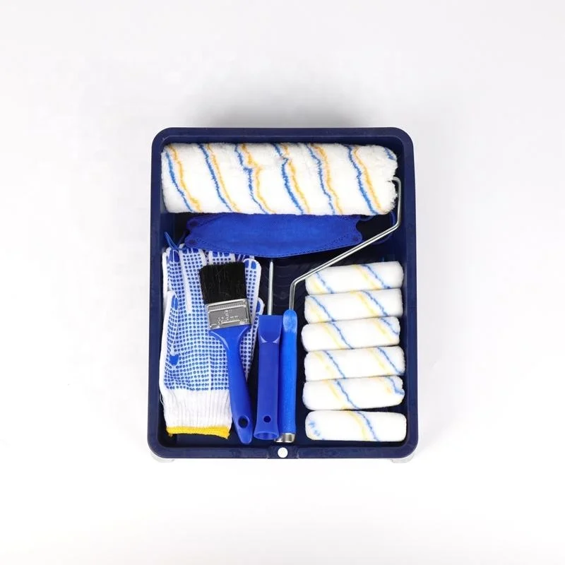 Household Painting Roller Paintbrushes Kits Multi-functional Detail Paint Brush Set House Decoration OEM Wall Paint Brush