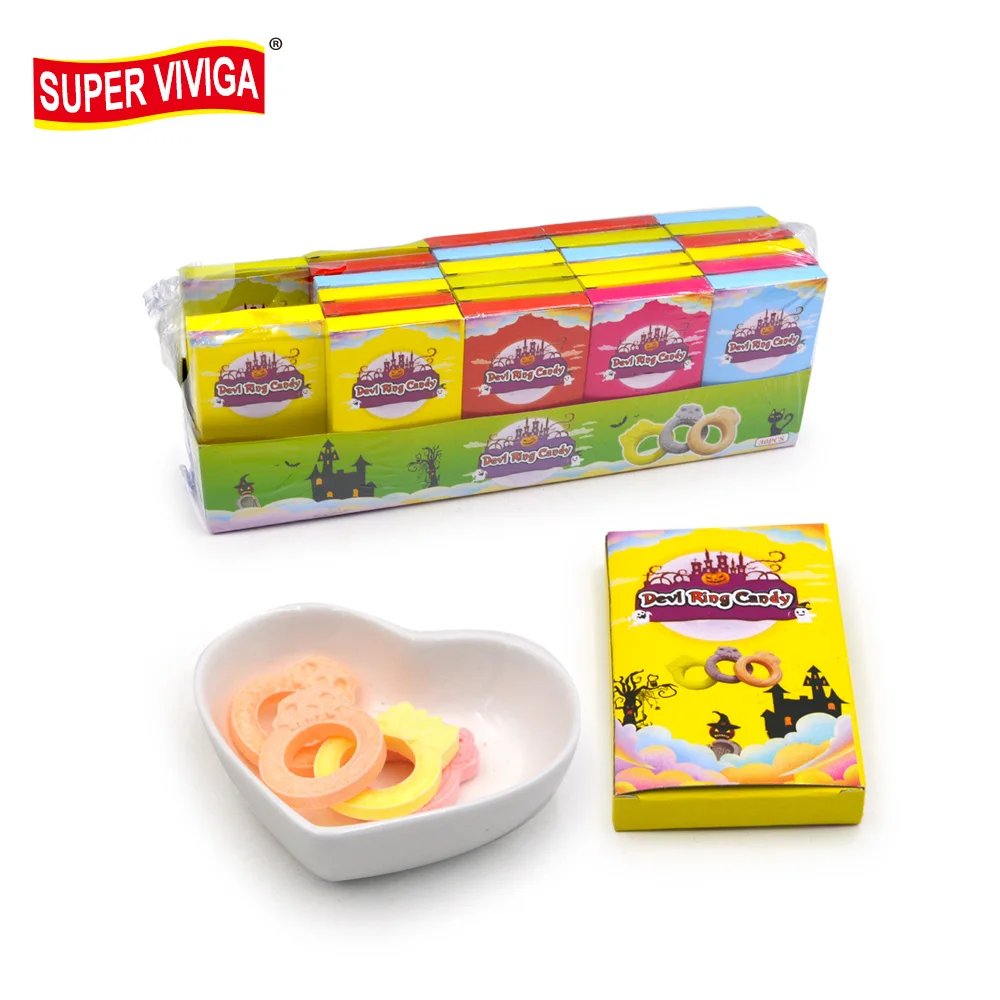 fruity diamond devil ring pop compress hard candy