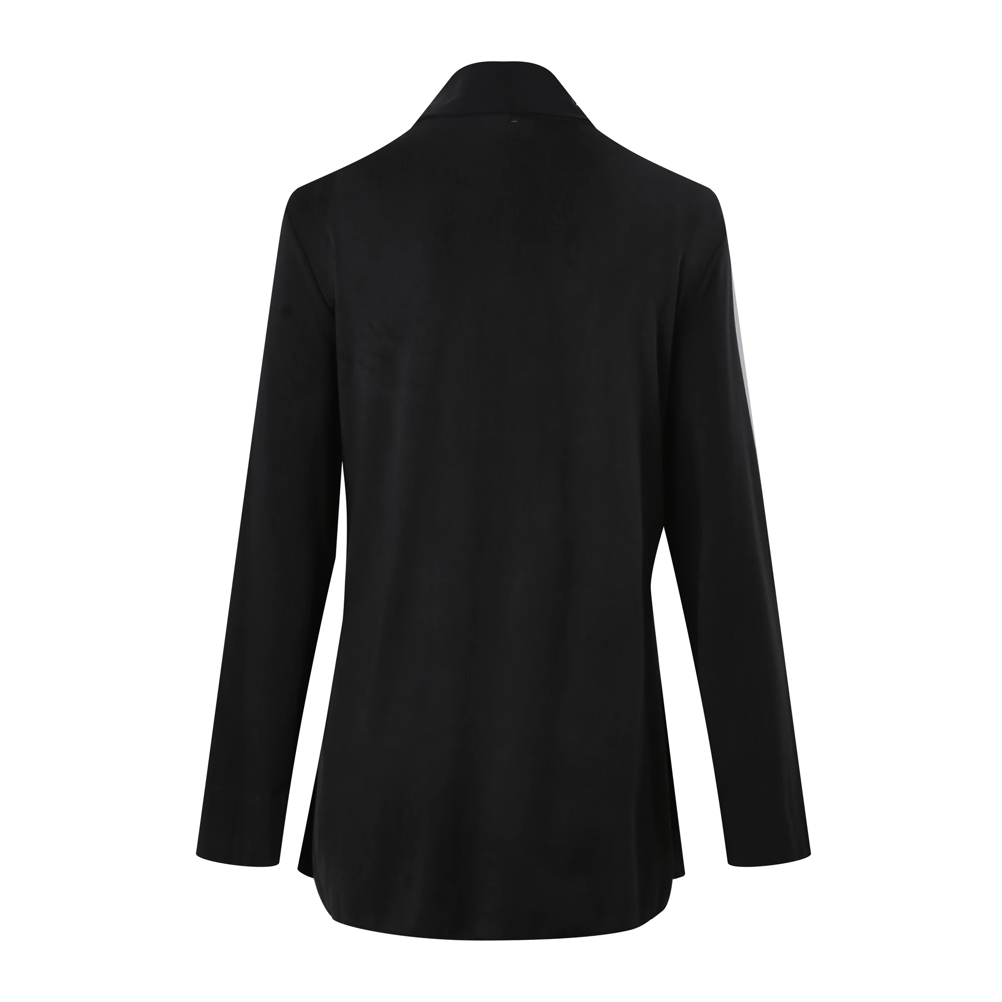 Женский шифоновый Кардиган с длинным рукавом, бамбуковый кардиган в современном стиле, 2020