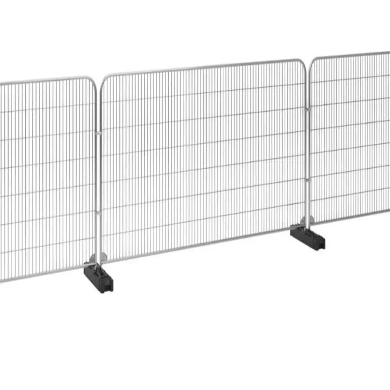 Australia Standard Construction Temporary Fence Cheap Heras Style with Plastic Frame Powder Coated for Sport Fencing on Sale