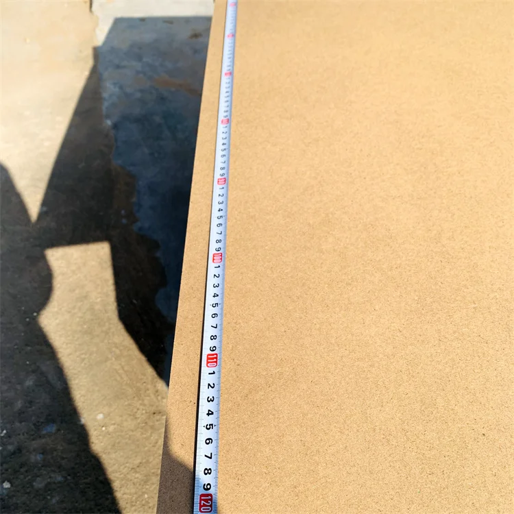 Moistureproof Plain MDF Board 2mm 2.5mm 3mm Different Sizes MDF Board Production Professional Manufacturer