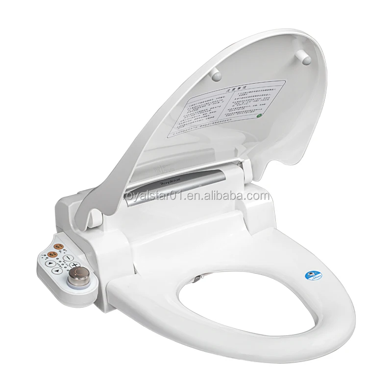 Умное моющее и сушильное электрическое сиденье для унитаза биде