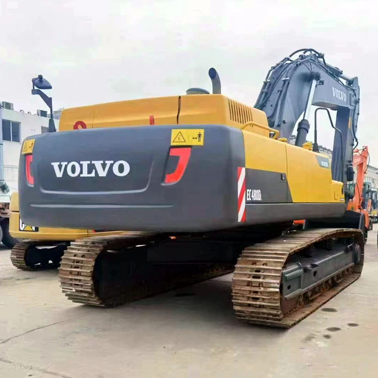 Health condition used excavator volvo 480 made in Korea crawler used volvo ec480dl crawler excavator in Shanghai