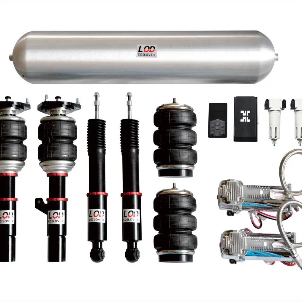 
Height and damper adjustable air suspension coilover kit w204 