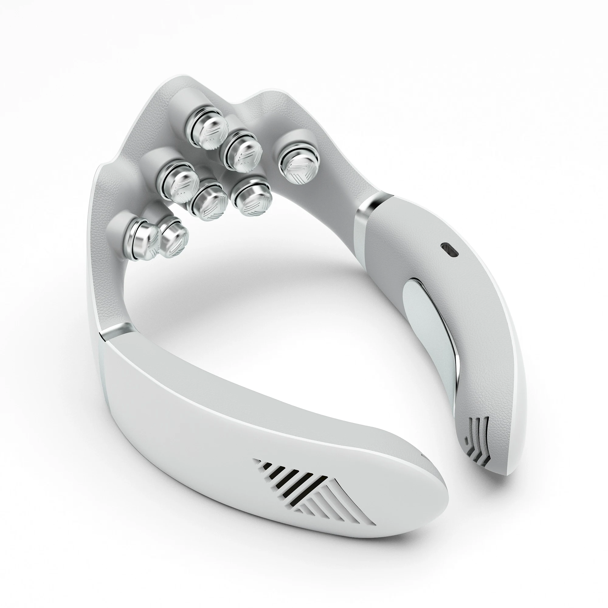 The New Four-In-One Upgraded Version And Shoulder Of Kneading Microcurrent Cordless Device Swan Shape Remote Neck Massager 4D