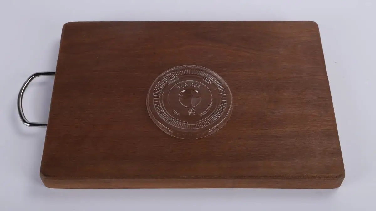 
Strongand durable 98 flat cover white plastic cover with disposable lid plastic degradable 