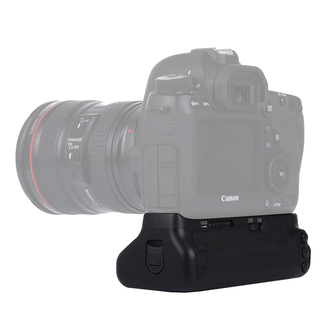  Вертикальный батарейный блок Rapudo для цифровой зеркальной камеры Canon EOS