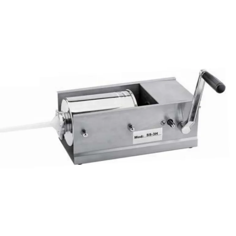 Commercial sausage making machine stainless steel horizontal sausage stuffer