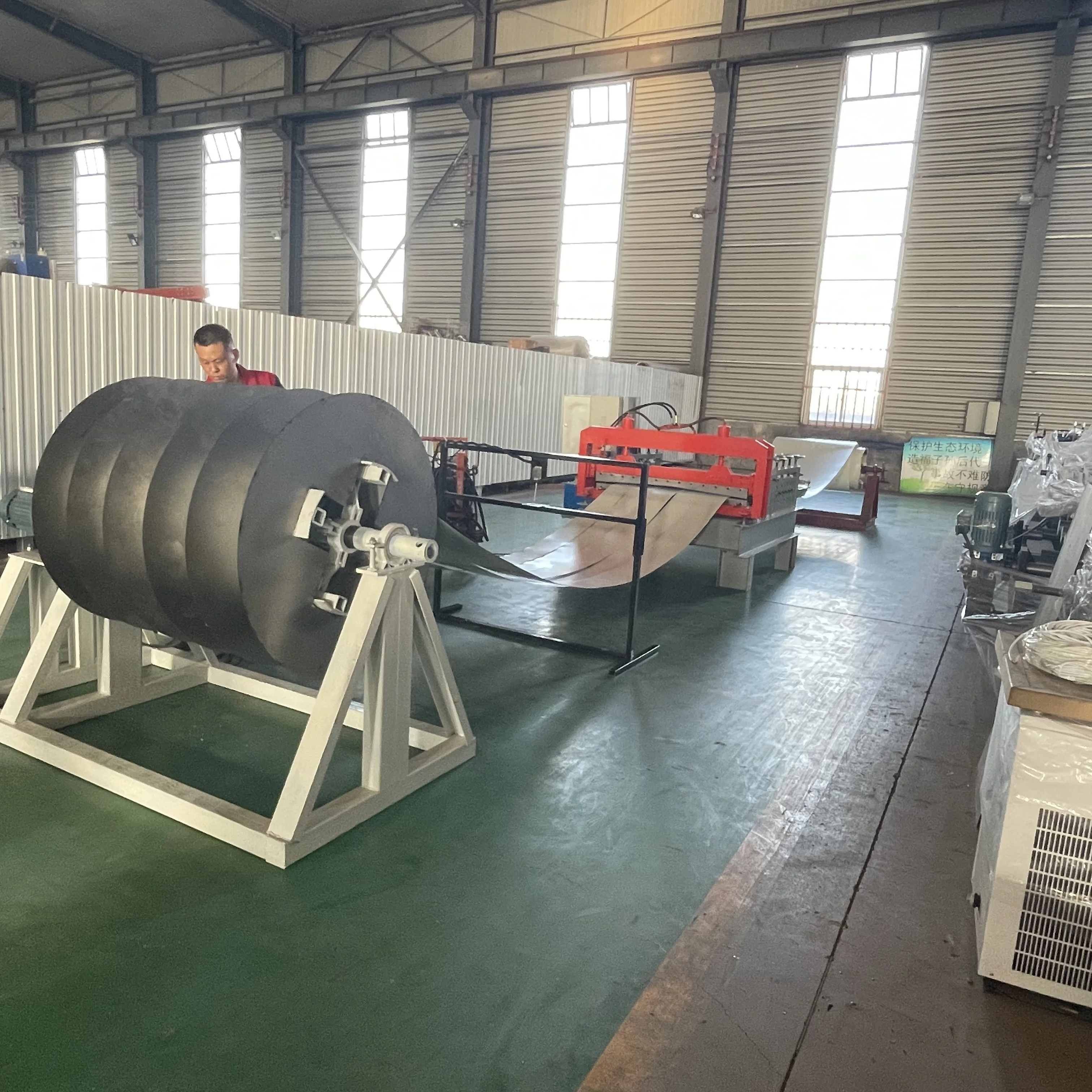 Стальная катушка, станок для продольной резки, станок для продольной резки катушек, простая продольная линия