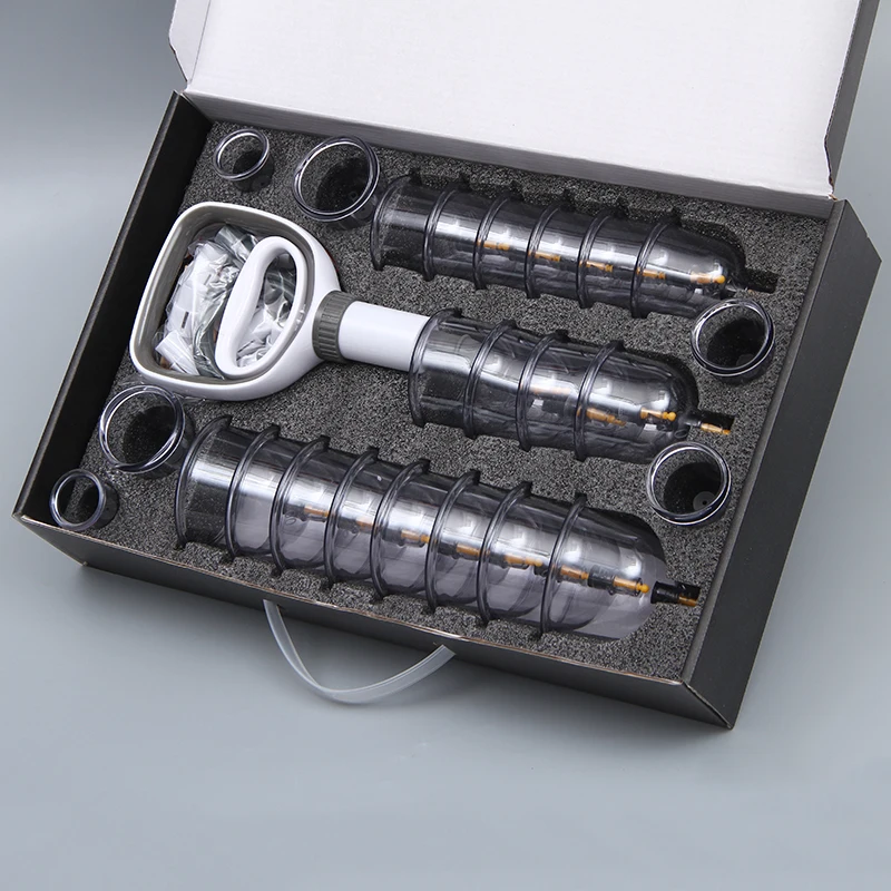 
2021 Vacuum cupping set with 24pcs 20pcs 18pcs and 12pcs 