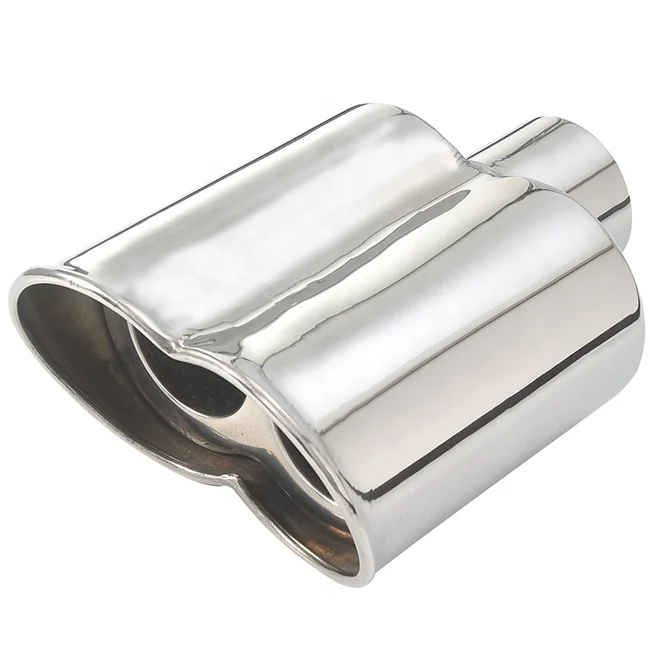 Car decorate Universal stainless steel Exhaust Tips Muffler Pipes tail tip YFX-0230