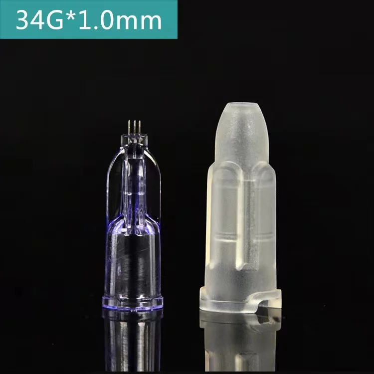 Hot Sale 34G 3Pin Nano Soft Micro Needle Intradermal Injection Nanosoft Tinysoft Microneedles Nanosoft Needles