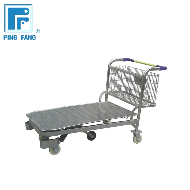 Hot sale Factory directly selling Storage Cargo Carts Logistic Grocery Carts Cargo Trolleys for Supermarket