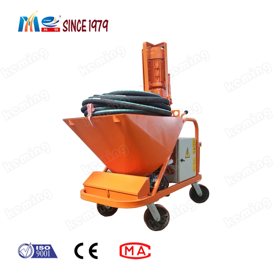 Automatic Adding Water Dry Mix Plaster Spray Machine Plastering Machine